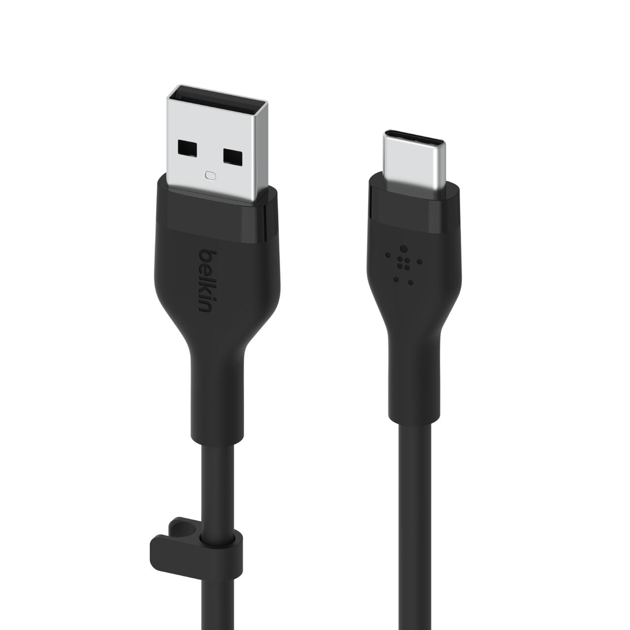 Belkin BoostCharge Flex USB-A auf USB-C Kabel (1m, Schwarz) Belkin BoostCharge Flex USB-A auf USB-C Kabel (1m, Schwarz)
